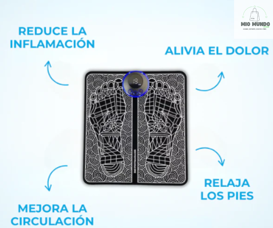 Masajeador de pies eléctrico portátilUSB